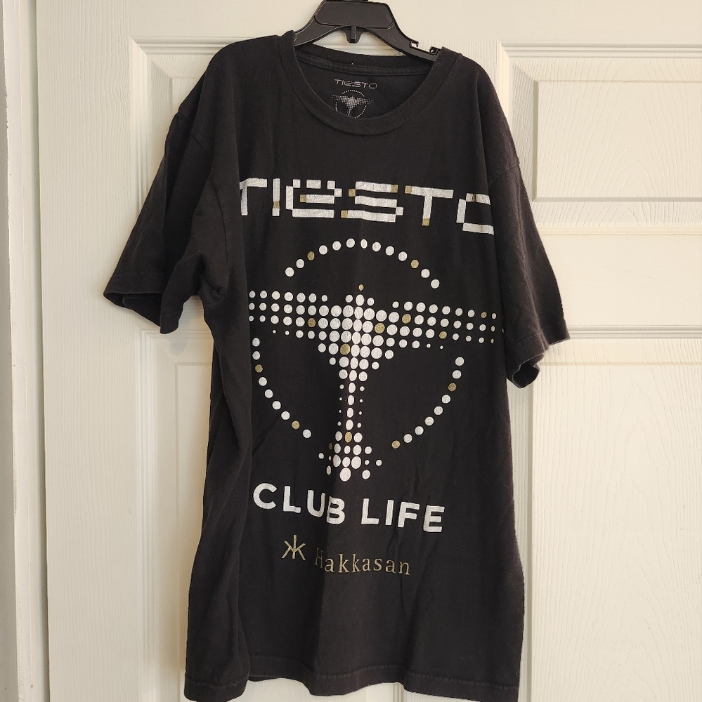 Tiesto Black Short Sleeve Tee